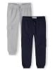 Minoti 2-er Pack Jogginghose 29FLEECE281 in dunkelblau