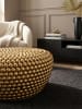 KADIMA DESIGN Beistelltisch BIFERNO: Orientalisches Design, goldfarbenes Aluminium in Gold