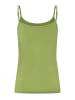 More & More schmales Stretch-Basic-Top in pistachio