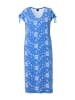 Ulla Popken Jerseykleid in pfauenblau