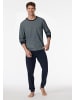Schiesser Pyjama kurz für Herren in uni