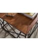 FineBuy Couchtisch in Braun / Sheesham / 60x60x35