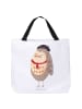 Mr. & Mrs. Panda Tote Bag Eule Frankreich ohne Spruch in Weiß