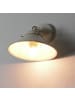Licht-Erlebnisse Wandlampe (B)15 x (H)16 cm in Elfenbein Weiß in Shabby Chic