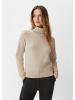 comma Strickpullover langarm in Beige