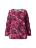 Ulla Popken Shirt in dunkel weinrot