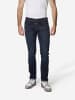 KOROSHI Schlanke strick-jeans aus denim in blau