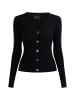 faina Damen Strickjacke in schwarz