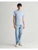 Gant T-Shirt in dove blue