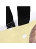 Mr. & Mrs. Panda Shopping Bag Igel Wein ohne Spruch in Gelb Pastell