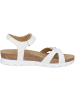 PANAMA JACK Keilsandaletten in blanco/white