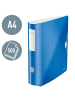 Leitz Ordner Active Wow 180 Grad 8cm blau metallic