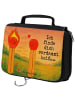 Mr. & Mrs. Panda Badetasche Streichhölzer Design mit Spruch in Weiß