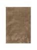 Pergamon Super Soft Kinder Hochflor Teppich Silky Kids in Taupe