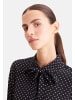 Seidensticker Ausgestellte Bluse Regular in Schwarz