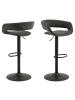 ebuy24 Barhocker Grace Grau 2er Set