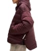 Marc O'Polo Daunen-Steppjacke mit Kapuze relaxed in Black Cherry