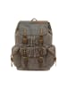 DreiMaster Vintage Men Backpack in Grey