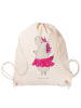 Mr. & Mrs. Panda Stofftasche Einhorn Ballerina ohne Spruch in Creme