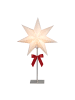 STAR Trading Tischlampe Stern 'Sensy', weiß, 55cm in Weiß