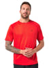 JP1880 Kurzarm T-Shirt in mohnrot