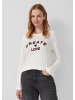 s.Oliver T-Shirt in 02D0_creme