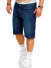 SOUL STAR Shorts - S2SAAR Kurze Hose Jeans Bermuda Carpenter Regular-Fit in Indigo