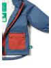 Little Green Radicals Recycelter wasserdichter Wintermantel in Blau