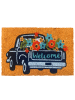 relaxdays Fußmatte "Vintage Pickup" in Mehrfarbig - 60 x 40 cm