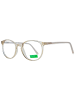 Benetton Männer Optische Fassungen Rund Beige