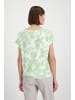 monari T-Shirt in pastell green gemustert