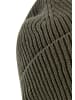Camel Active Beanie aus einem Baumwoll-Kaschmir Mix in Dunkelbraun