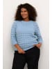 KAFFE curve Strickpullover KChelena in Faded Denim
