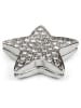 styleBREAKER Magnetbrosche Stern in Silber