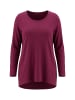 MIAMODA Shirt in weinrot