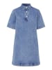 Pieces Jeanskleid in Medium Blue Denim