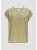 QS Bluse in 7282_helles olivgrün