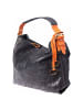 Florence Florence Shopper, Schultertasche Leder schwarz, braun ca. 37cm breit