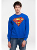 Logoshirt Sweatshirt DC Comics in blau
