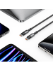 TechProtect UltraBoost USB-C Kabel 100W PD 3 m Grau