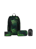 Satch Schulrucksack-Set AIR "Seismic Green" 4-teilig in Grün