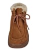 fitflop Ankle Boots GEN-FF SUEDE SHEARLING LACE UP BOOTS in braun
