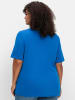 sheego T-Shirt in kobaltblau