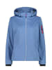 cmp Softshelljacke WOMAN JACKET ZIP HOOD in Blau