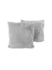 Kayoom Dekokissen Aimee 525 2er Set in grau - blau