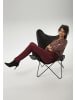 Aniston CASUAL Schlupfbluse in schwarz-weiß-rot-dunkelbraun-hellbraun