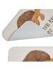 Mr. & Mrs. Panda Badeteppich Schildkröte MHerzieren mit Spruch in Weiß