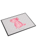 Mr. & Mrs. Panda Tischunterlage Axolotl Niedlich ohne Spruch in Grau Pastell
