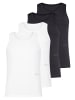 Sloggi Unterhemd / Tanktop SLG Base in Weiß / schwarz