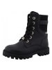 Tom Tailor Schnürstiefel  in Schwarz